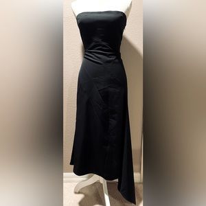 BCBG Black Dress Gown Sleeveless Corset style long 10 new prom cocktail party